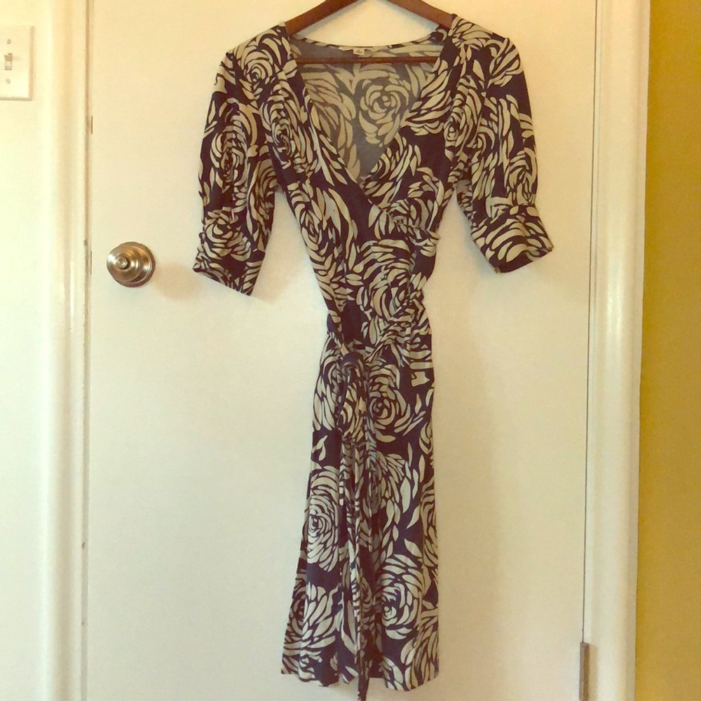Banana Republic faux wrap dress